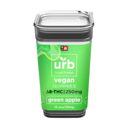 URB Delta 8 Green Apple Vegan Gummies