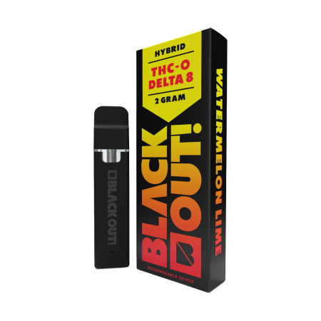 Black Out Delta-8 THC-O 2G Rechargeable Disposable