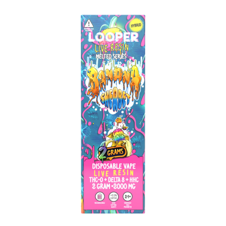 Looper Melted Series Delta 8 Live Resin THC-O HHC 2G Disposable