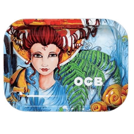 OCB ROLLING TRAY: GIRL - Medium OCB ROLLING TRAY: GIRL - Medium