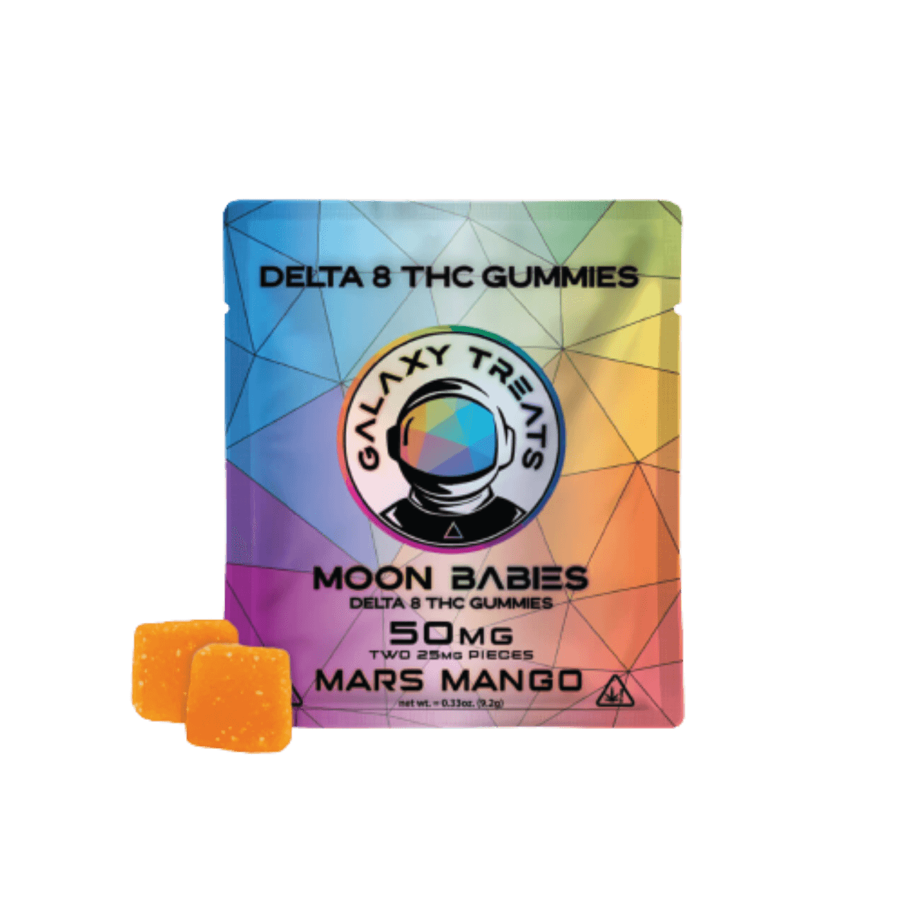 Moon Babies Delta 8 Gummies 50mg- 2ct