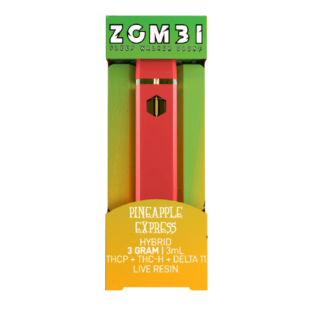 Zombi + Extrax Live Resin Delta 11 3G THC-P THC-H Disposable