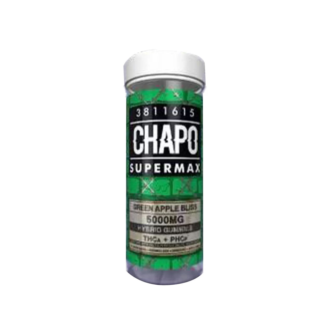 Chapo Extrax Super Max THC-A PHC-P D9 THC-P D8 Live Resin 5000MG Gummies
