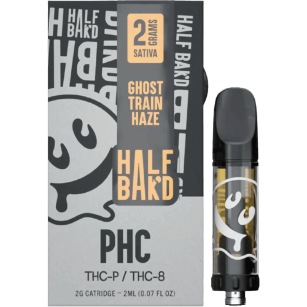 Half Bak'd PHC Blend THC-P THC-8 THC-A 2G Cartridge