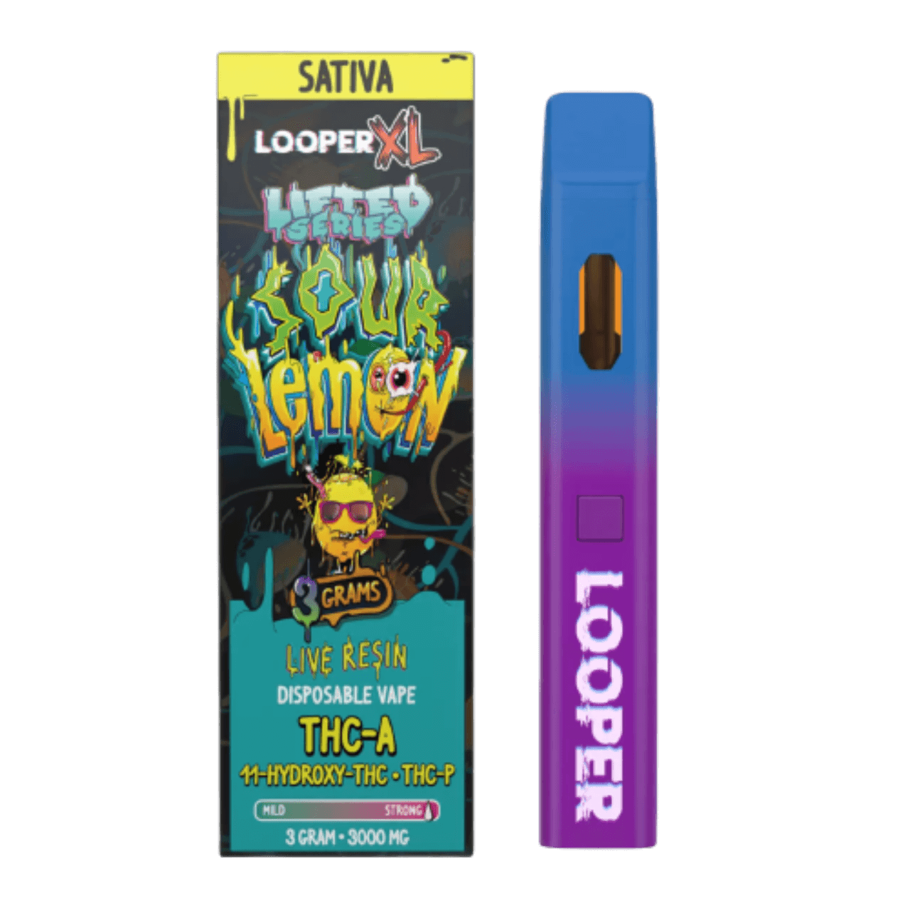 Looper XL Lifted Series Live Resin Disposable - 3G
