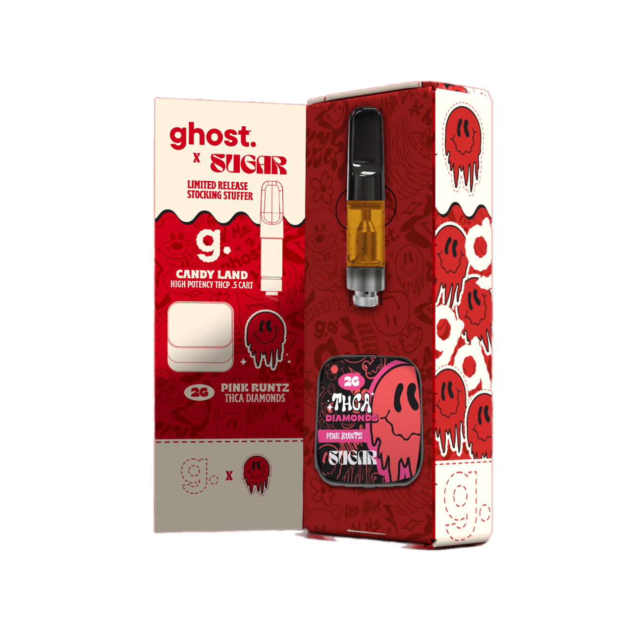 Ghost x Sugar Holiday Limited Release THC-A THC-P (Dab + Cartridges)