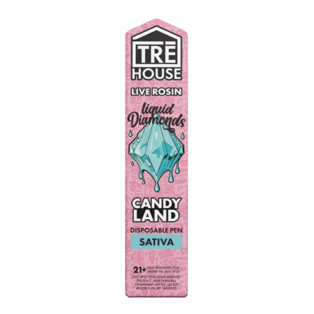TRĒ House Live Rosin Liquid Diamonds Delta-9 THC Disposable - 2G