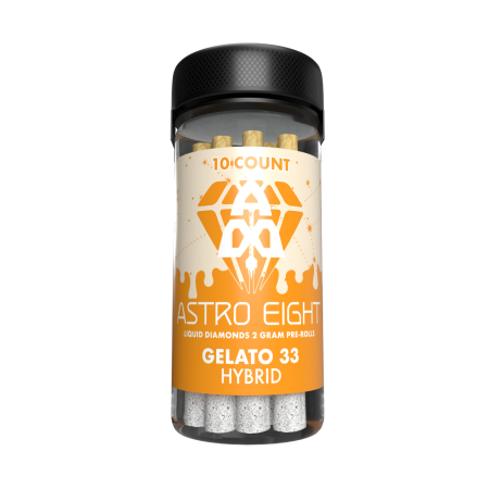 Astro Eight THC-A Liquid Diamonds Pre-Roll - 10PK
