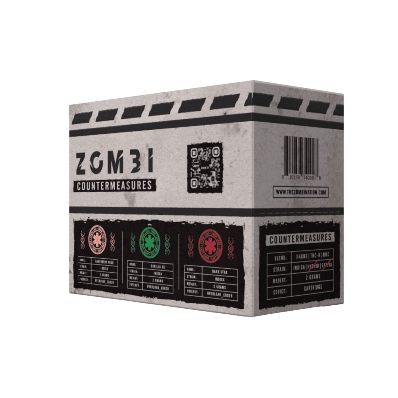 Zombi Countermeasures Cartridge Combo Pack - 6G