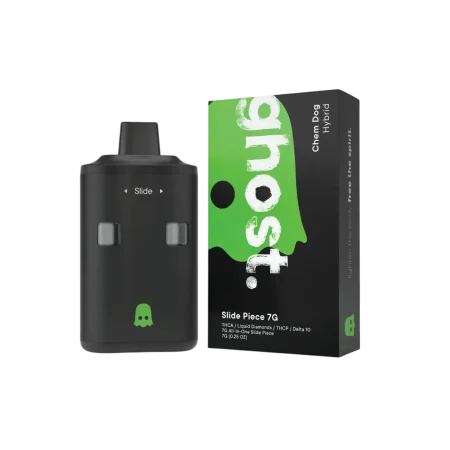 Ghost THC-A/THC-P/Delta-10 Liquid Diamonds All-In-One Slide Piece Disposable 7G Ghost THC-A/THC-P/Delta-10 Liquid Diamonds All-In-One Slide Piece Disposable 7G