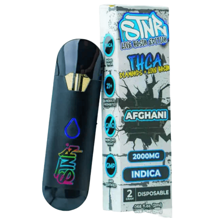 STNR THC-A Diamonds & Live Rosin Edition Disposable - 2G STNR THC-A Diamonds & Live Rosin Edition Disposable - 2G