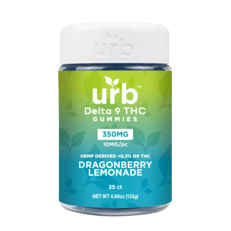 URB Delta-9 THC Vegan Gummies - 350MG (35 Count)