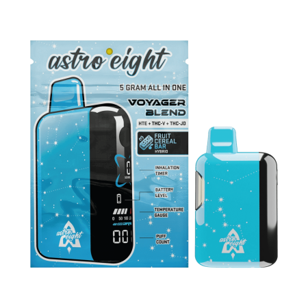 Astro Eight Voyager Blend HTE THC-V THC-JD All-In-One Disposable - 5G Astro Eight Voyager Blend HTE THC-V THC-JD All-In-One Disposable - 5G
