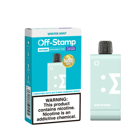 Off Stamp SW16000 16000 Puff Disposable Replacement Pod Cartridge - 1PK Off Stamp SW16000 16000 Puff Disposable Replacement Pod Cartridge - 1PK