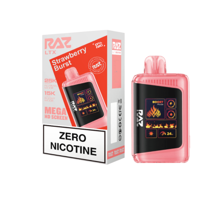 RAZ LTX 25K Puff Zero Nicotine Disposable RAZ LTX 25K Puff Zero Nicotine Disposable