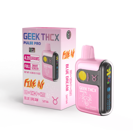 Geek THC-X Pulse Pro Fire AF Disposable - 4.2G Geek THC-X Pulse Pro Fire AF Disposable - 4.2G
