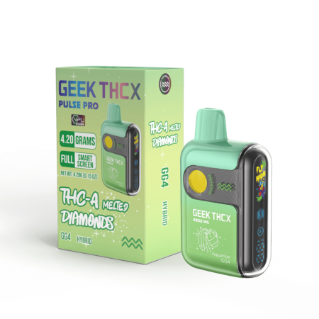 Geek THC-X Pulse Pro THC-A Melted Diamonds Disposable - 4.2G Geek THC-X Pulse Pro THC-A Melted Diamonds Disposable - 4.2G