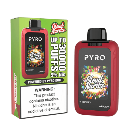 Pyro Duo x Cloud Nurdz 30K Puff Disposable Pyro Duo x Cloud Nurdz 30K Puff Disposable