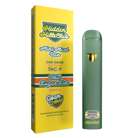 Hidden Hills Club x Diamond Boyz Diamond Reserve THC-A THC-H Disposable - 1G