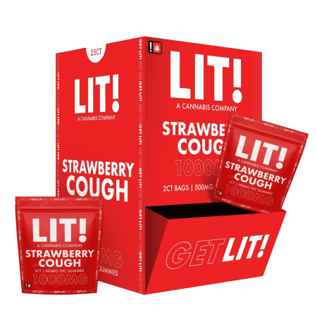 LIT THC Gummies 1000MG 25CT LIT THC Gummies 1000MG 25CT