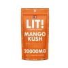 LIT THC Gummies 20,000MG - 1PK - 40CT - Mango Kush