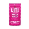 LIT THC Gummies 20,000MG - 1PK - 40CT - Maui Waui