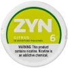 ZYN Nicotine Pouches - 1PK - Citrus 6MG -US
