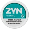 ZYN Nicotine Pouches - 1PK - Menthol 6MG -US