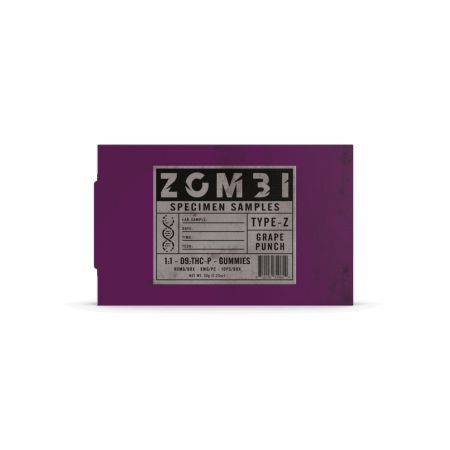 Zombi Specimen Sample Type Z 1:1 D9 THC-P Gummies - 80MG Zombi Specimen Sample Type Z 1:1 D9 THC-P Gummies - 80MG
