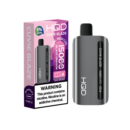 HQD Cuvie Glaze 15000 Puff Disposable
