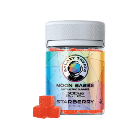 Galaxy Treats Moon Babies D8 Gummies 500MG Galaxy Treats Moon Babies D8 Gummies 500MG