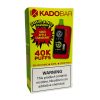 Kado Bar NI40K Puff Disposable - Sour Apple Cranberry