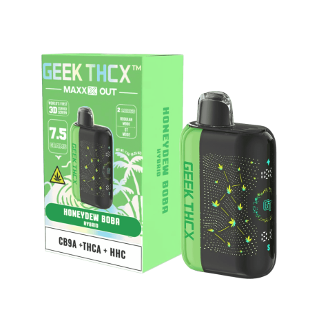 Geek THC-X MAXX OUT CB9A THC-A HHC Disposable - 7.5G Geek THC-X MAXX OUT CB9A THC-A HHC Disposable - 7.5G
