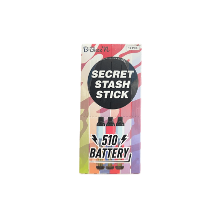 B-Buzz'n Secret Stash Stick Box 510 Battery