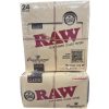 RAW Rolling Papers 24PK - King Size Slim - Classic with Connoisseur Tips