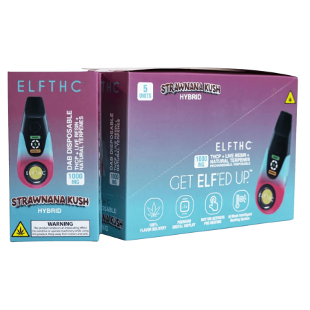 ELFTHC THCP + Live Resin Dab Pen Disposable 1G ELFTHC THCP + Live Resin Dab Pen Disposable 1G