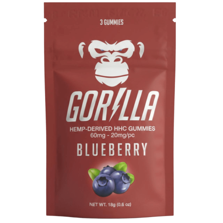 Gorilla HHC Gummies 60MG - 3PC Gorilla HHC Gummies 60MG - 3PC