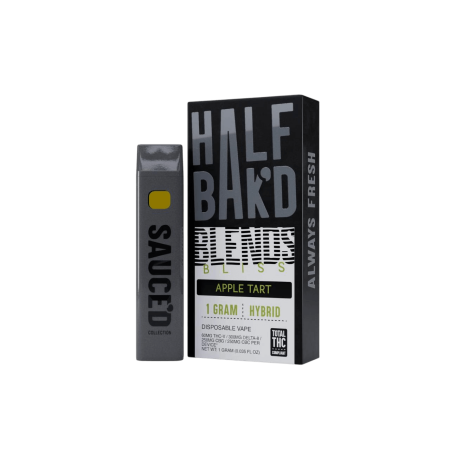 Half Bak'd Bliss Blends Disposable 1G Half Bak'd Bliss Blends Disposable 1G