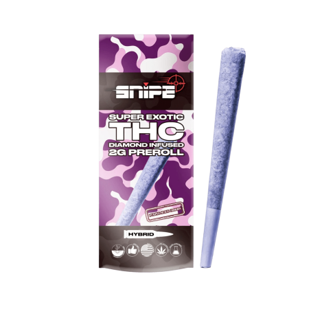 Snipe THCP Diamond Infused Purple Prerolls 2G -1PK