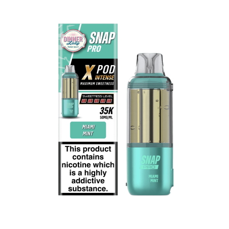 Dinner Lady Snap Pro Intense 35K Replacement Pod Cartridge - 1PK Dinner Lady Snap Pro Intense 35K Replacement Pod Cartridge - 1PK