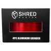 Shred Master 4PC Metal Small - Red