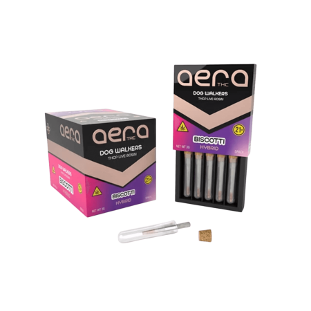 AERA THCP Live Rosin Dog Walkers Pre Rolls 5CT-5PK
