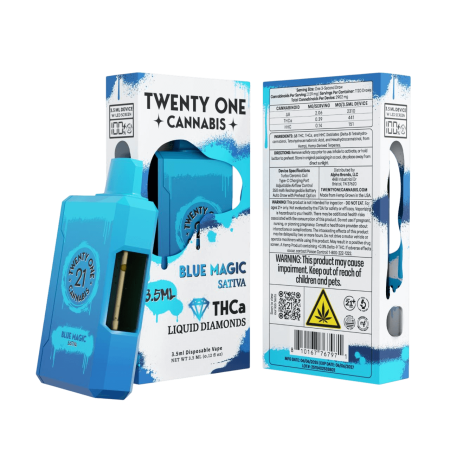 Twenty One THCA Cannabis Liquid Diamonds Disposable 3.5ML Twenty One THCA Cannabis Liquid Diamonds Disposable 3.5ML