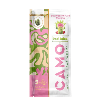 Camo X Pod Wraps Classic 1PK- 5ct Matcha Edition
