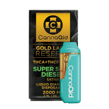 CannaAid THCA Gold Reserve Blend Disposable 2ML