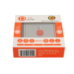 D-TEK DIGITAL SCALE - 100G - 0.01G - BURGUNDY-DT-BL100