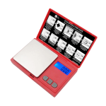 D-TEK DIGITAL SCALE - Red - 150G X 0.01G