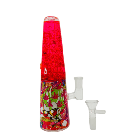 Dabtized Lava Smoke Glycerin Water Pipe W/Led Dabtized Lava Smoke Glycerin Water Pipe W/Led