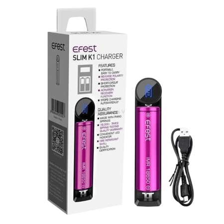 Efest SLIM K1 Intelligent Charger Efest SLIM K1 Intelligent Charger