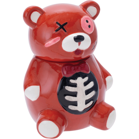 FUJIMA ZOMBIE SCARE BEAR STORAGE JAR - LSJ23 FUJIMA ZOMBIE SCARE BEAR STORAGE JAR - LSJ23